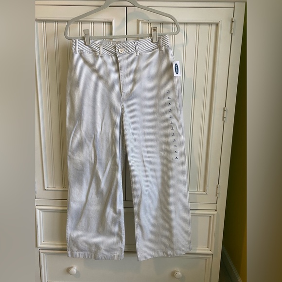 Old Navy- Wide Leg, High Rise Pants. - Picture 1 of 2